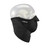 Seirus Combo Scarf  Mask & Scarf Black Medium Seirus Combo Scarf  Mask & Scarf Black Medium