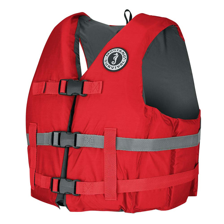 Mustang Livery Foam Vest - Red -  X-Large/XX-Large