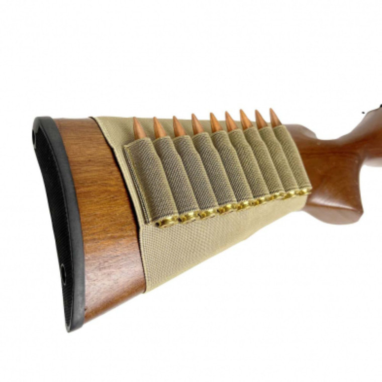 NcSTAR Rifle Stock Cartrdge Pouch Tan