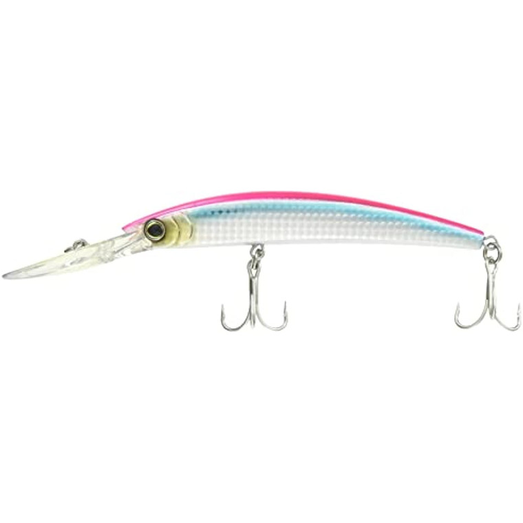 Yo-Zuri Crystal Minnow Deep Diver F 90mm 3.5in Fluoro Pink