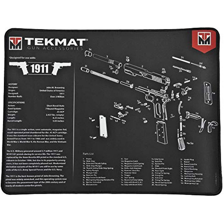 TekMat Ultra 20 1911 Gun Cleaning Mat