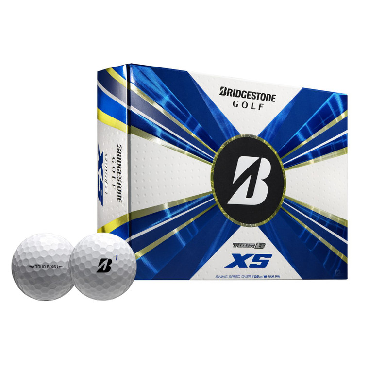 Bridgestone Tour B XS Golf Balls Tiger Woods Edition-Dzn Wht