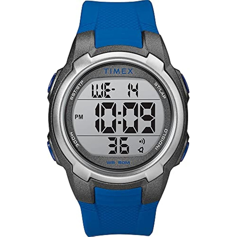 Timex T100 Blue/Gray - 150 Lap [TW5M33500SO]