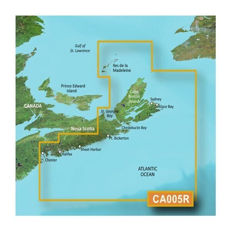 Garmin BlueChart® g3 Vision® HD - VCA005R - Halifax - Cape Breton - microSD™/SD™