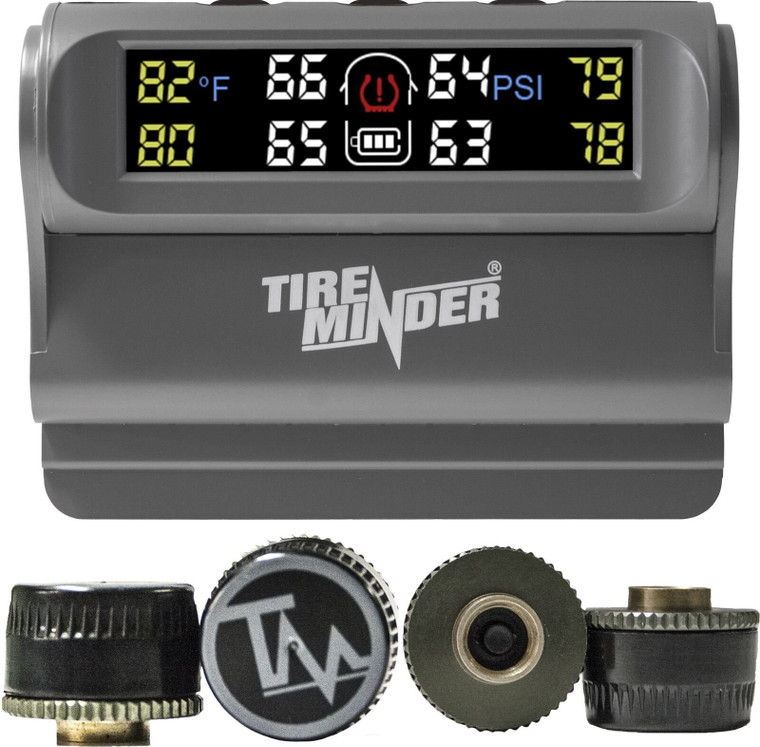 Tire Pressure Monitor TIREMINDER TPMS 4-TRANSMITTER