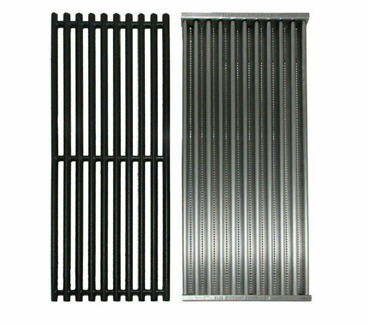 Char-Broil Pre-2015 Tru-Ir Replacement Grate and Emitter fits (2-3 Burner) model