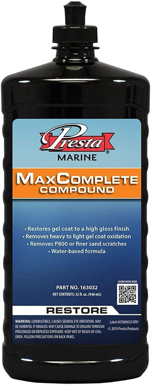 Presta MaxComplete Compound - 32oz