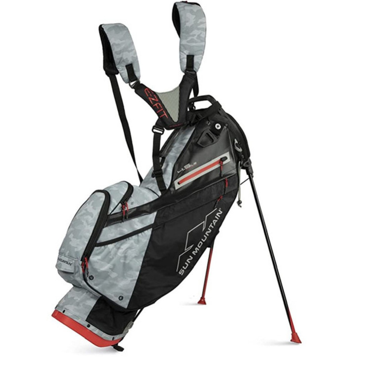 Sun Mountain 4.5LS 14-Way Stand Bag Black-Gray-Red