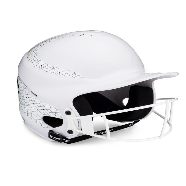 Batting Helmet Rip-It Vision Classic Softball Batting Helmet 2.0-White