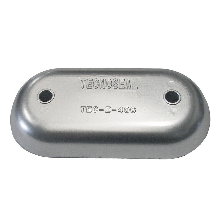 Tecnoseal Magnesium Hull Plate Anode 8-3/8" x 4-1/32" x 1-1/16