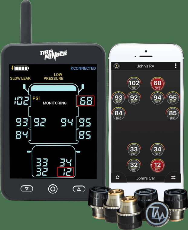 TIREMINDER A1AS WITH 6 TRANSMITTERS