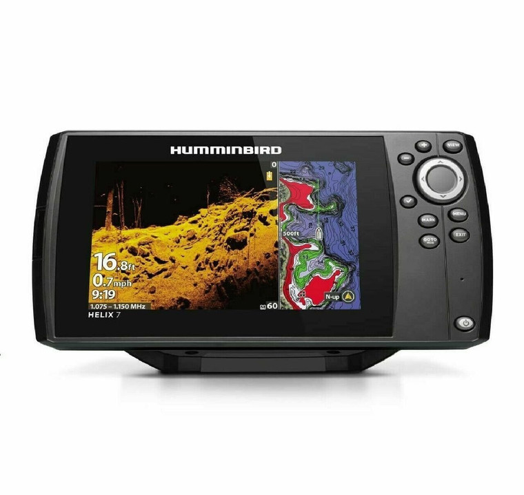 Humminbird Helix 7 CHIRP Fishfinder MDI GPS G3, w/Xdcr Down Image Sonar