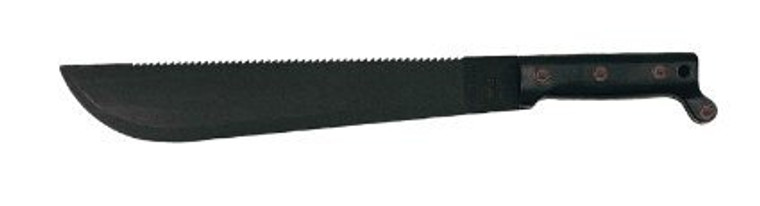 Ontario 1-18 Sawback Machete 18 in Blk Blade Polymer Handle