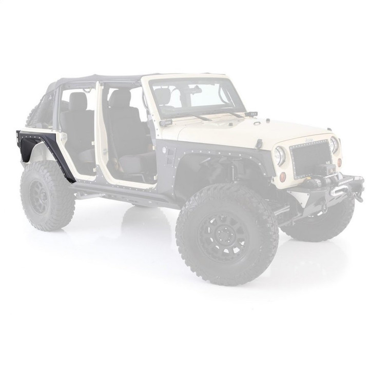 Smittybilt XRC Full Rear Corner Armor Corner Protection fits Jeep 76882