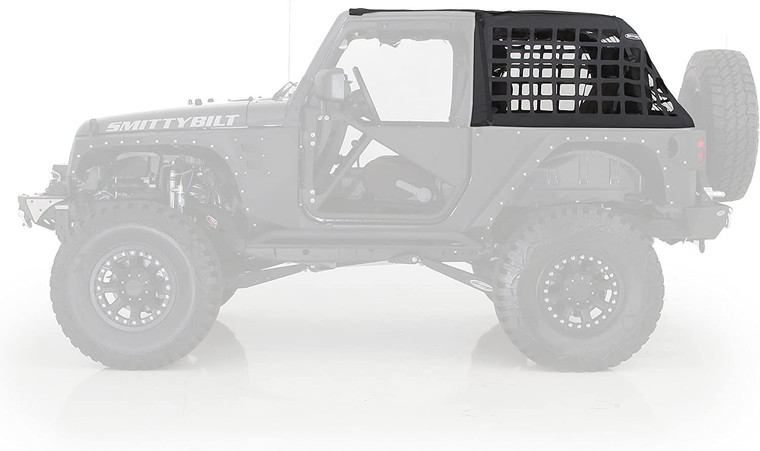 Smittybilt Fits Jeep Wrangler Cargo Restraint System (C.RES)-cargo net