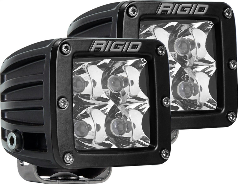 RIGID Industries D-Series PRO Hybrid-Spot LED - Pair - Black