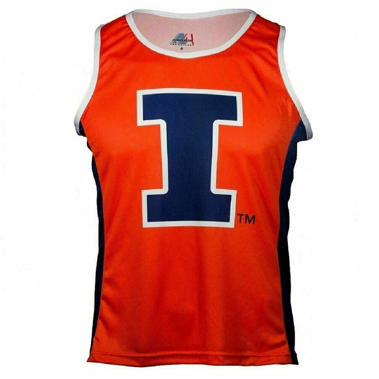 Running Shirt University Illinois Fighting Illini Running/Triathlon Shirt