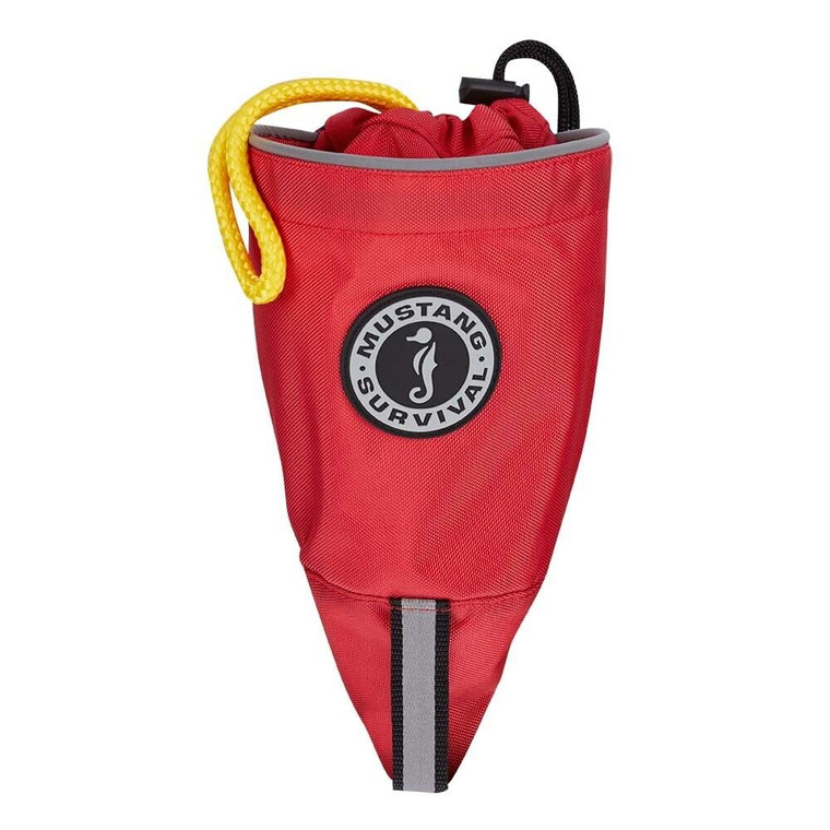 Mustang Survival Bailer Throw Bag with 50' Rope, Red