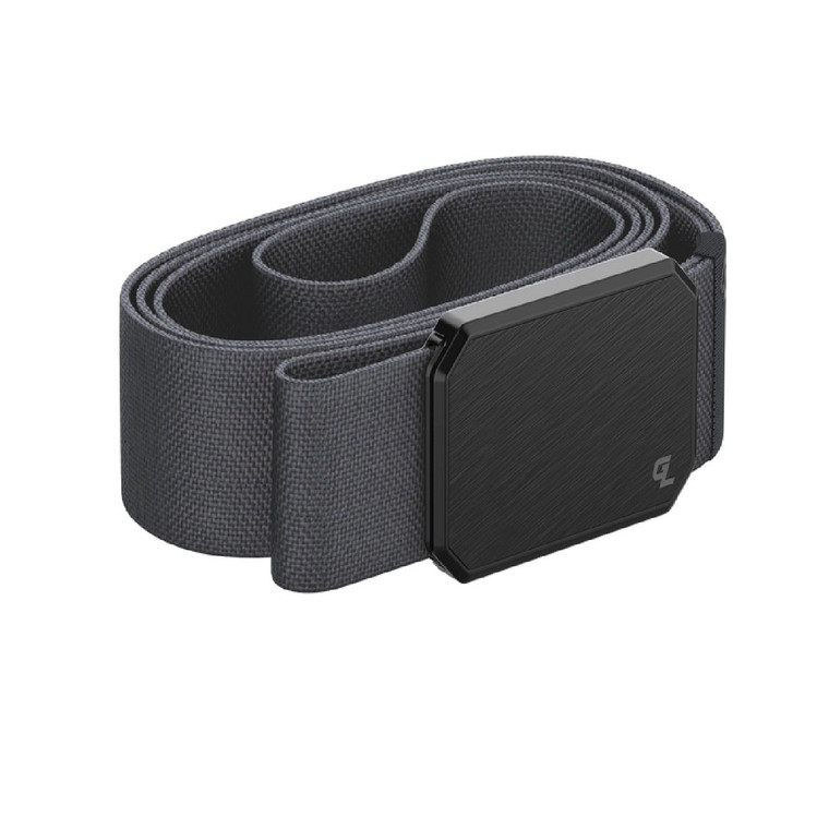 Groove Life Adjustable Web Belt with Magnetic Buckle Brushed Black/Deep Stone