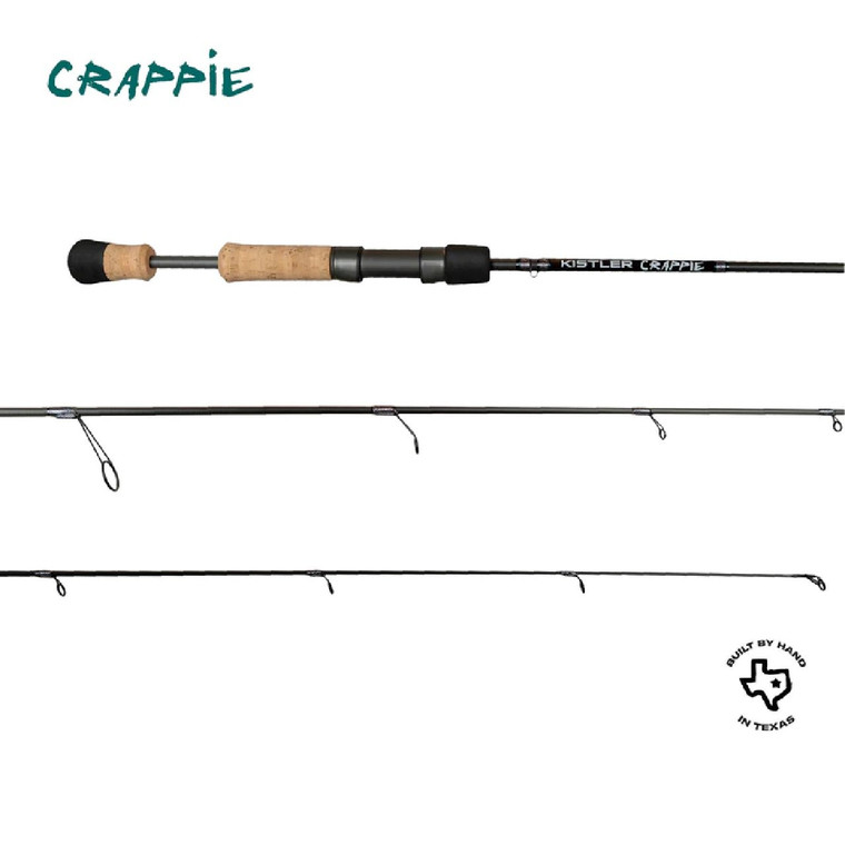 Kistler Crappie Fishing Rod 6’6” Light