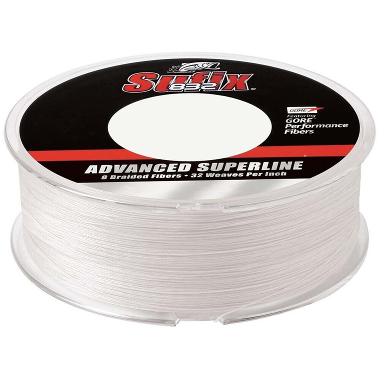 Sufix 832® Advanced Superline® Braid - 15lb - Ghost - 600 yds