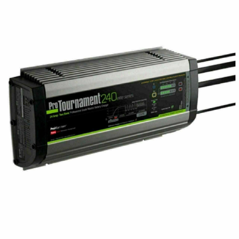 ProMariner ProTournament 240 Elite Marine Battery Charger 2 Bank, 24 Amp BM1