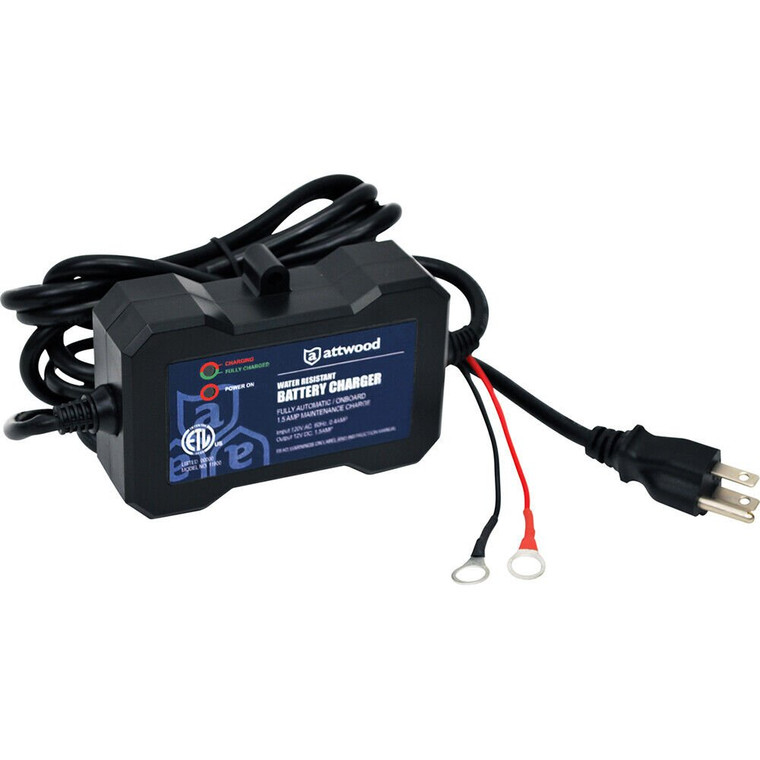 Attwood Battery Maintenance Charger Boat Battery Charger
