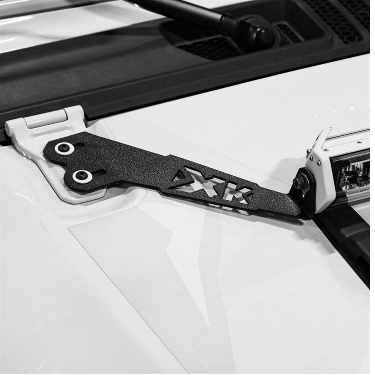 XKGlow® Hood Mounts for 20"-22" LED Light Bar Fits Jeep JL/JT-XK-BRC-JL-H