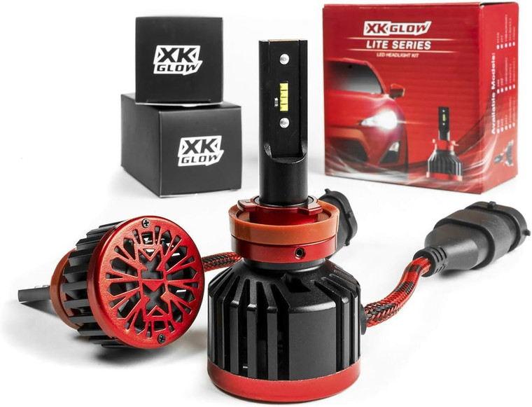 XK GLOW Lite Series LED Headlight Kit |HB4 |2400lm |6000L Color