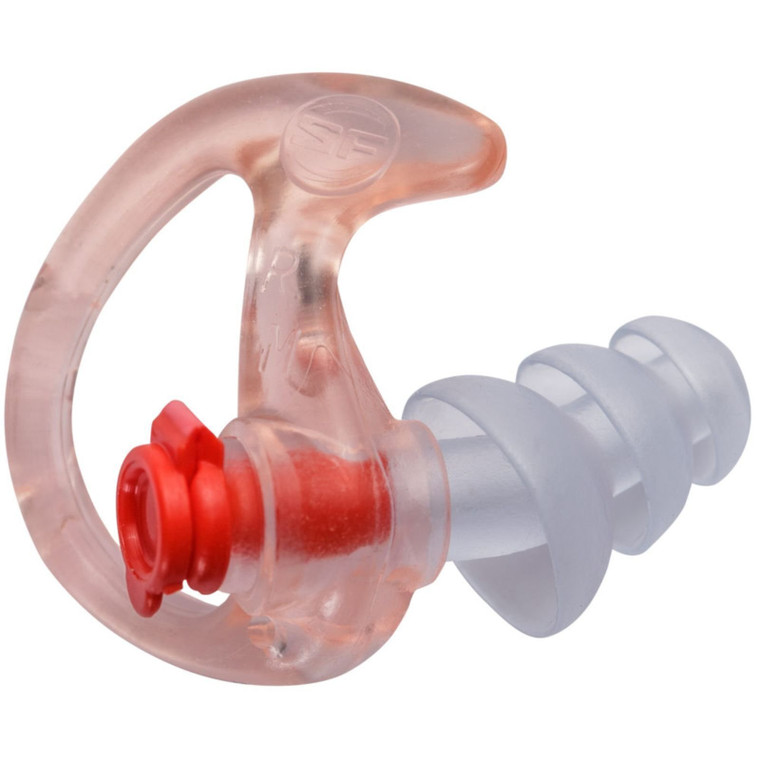 SureFire Triple Flanged Filtered Earplugs Small 25 Pr Clear