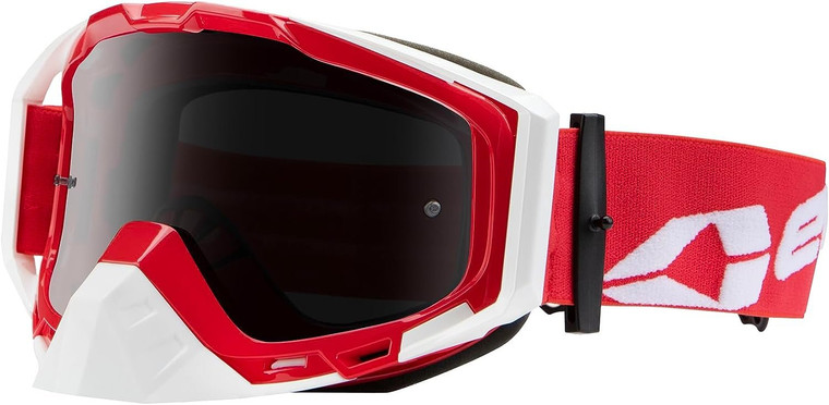 EVS Legacy Pro Off-Road Motocross Goggles-Red/White