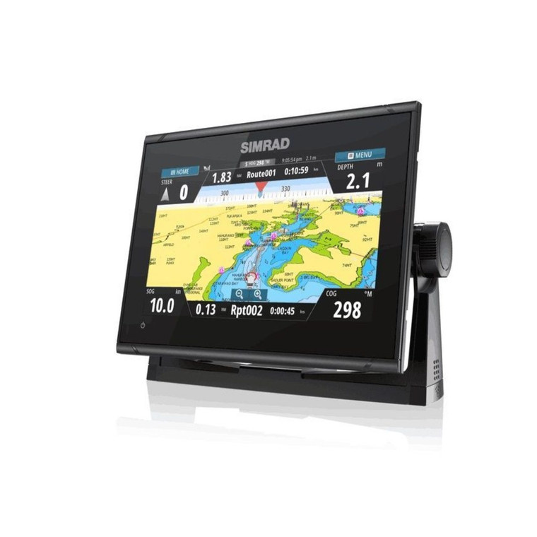 Simrad GO9 XSE 9" Plotter w/ 83/200 transducer and C-MAP Discover charts