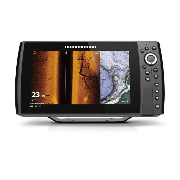 Humminbird HELIX 10 CHIRP MSI+ GPS G4N Control head Only No Tranducer