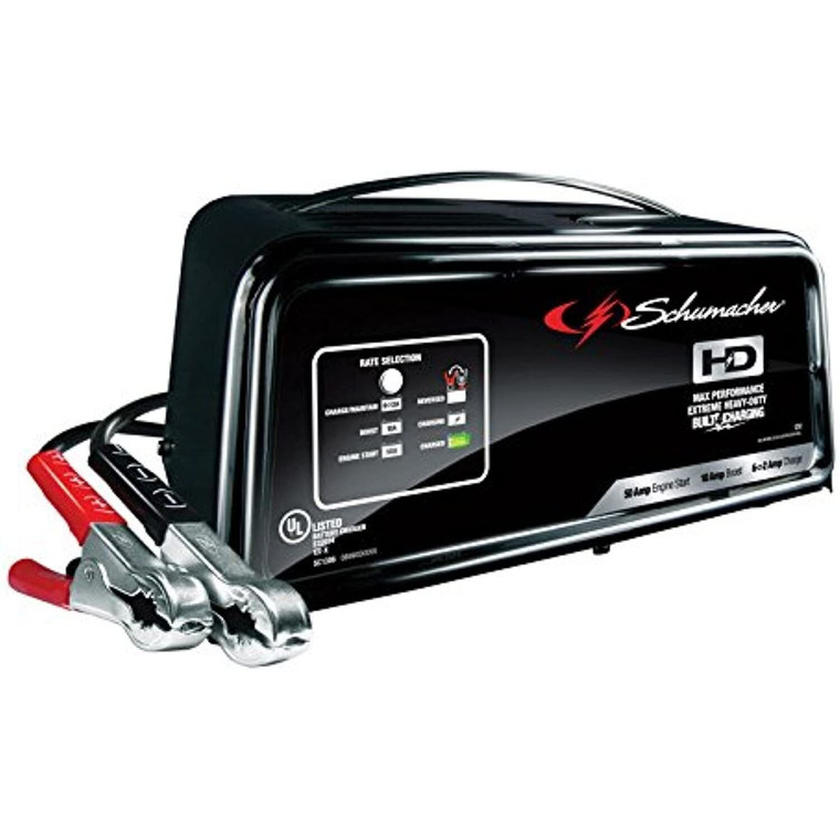 Schumacher SC1361 Battery Charger 50/10/6-2 AMP BATTERY CHARGER W EN