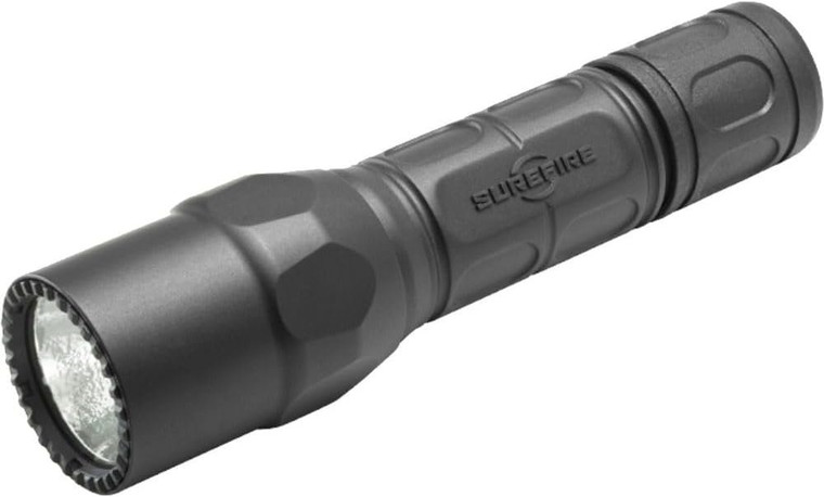 SureFire G2X Pro Dual-Output LED Flashlight with click switch, Black