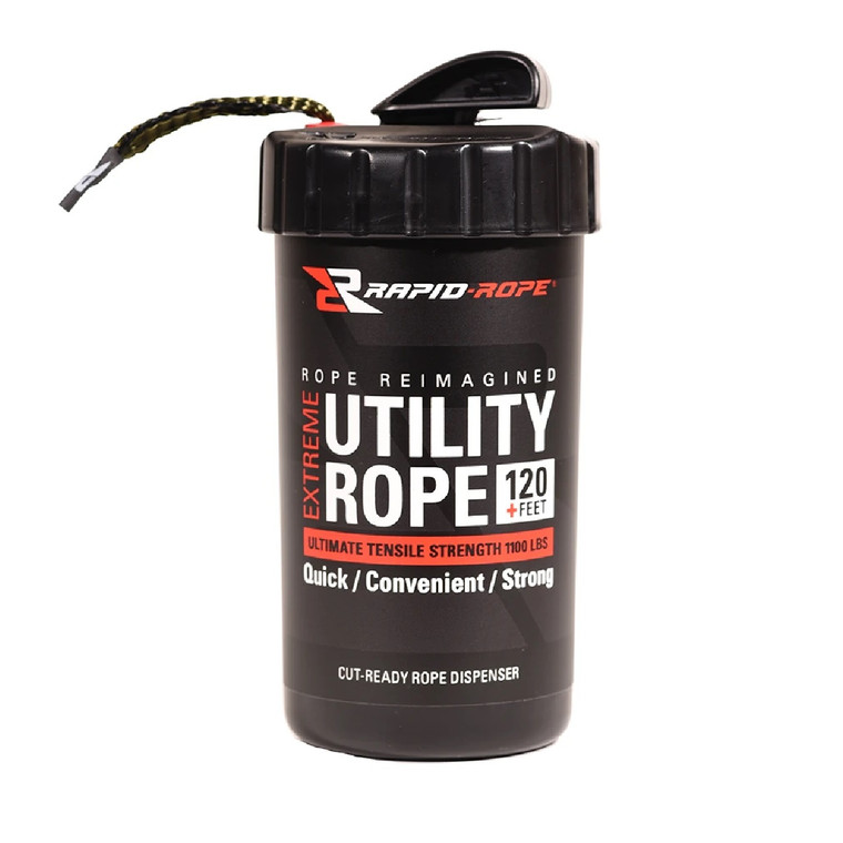 Rapid Rope Canisters | Rope In a Can | 120 Feet | 1100 lb Test OD Green