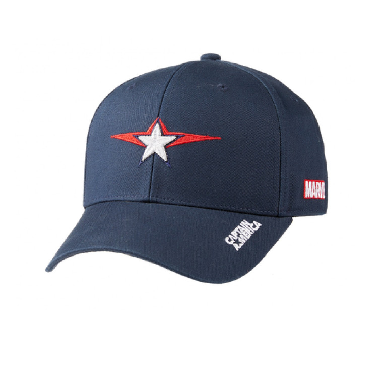 Marvel Captain America Superhero Adjustable Golf Hat By Volvik Navy