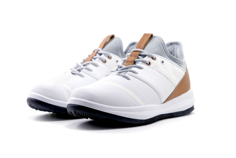 Golf Shoes Athalonz EnVe White/Tan