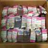1258 Units of Kids Socks (Various Colors & Sizes) - MSRP 11309$ - Brand New (Lot # 558909)