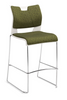 6 units of Global Duet Series Armless Bar Stool 6638 - MSRP $3,402 - Like New (Lot # 685121)