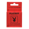 50 Units of Playboy 4 - Play Pleasure Condoms, Special Multi Texture, Tantilizing Lubricant - 3ct Various Expiration Dates -  - MSRP $250 - Like New (Lot # LK6573246)