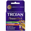 48 Units of Trojan Pleasure Variety Pack Lubricated Condoms - 3.0ea Various Expiration Dates -  - MSRP $336 - Like New (Lot # LK667239)