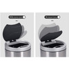 48 Units of Smart Induction 6L Automatic Sensor Trash Cans - MSRP $3,168 - Brand New (Lot # BN730403)