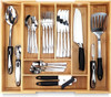 54 units of PRISTINE BAMBOO Silverware Tray for Drawer Organizer - 8 Compartments - MSRP $3,023 - Brand New (Lot # 732902)