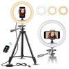 60 units of UBeesize 10" Selfie Ring Light with Stand and 50" Extendable Tripod - MSRP $2,399 - Brand New (Lot # 777203)