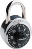 96 units of Master Lock 1500D 1-7eighth in. Combination Dial Padlock, Standard, Silver & Black - MSRP $1,295 - Like New (Lot # 819416)