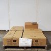 112 units of Nuvo Iron Post Cap - Pyramid - 4-in x 4-in - Vinyl - Black - MSRP $895 - Like New (Lot # 819420)