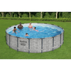 2 units of Hydrium 18' x 48" Frame Pool, 18' x 48" Pool Sets - MSRP $1,396 - Like New (Lot # 831221)