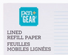 460 units of Pen+Gear Lined Refill Paper 8 1/2 x 11 (400 Sheets) - MSRP $2,291 - Like New (Lot # 836229)