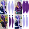 452 units of Hair Extensions (Dark & Light Purple) - MSRP $6,323 - Like New (Lot # 944727)